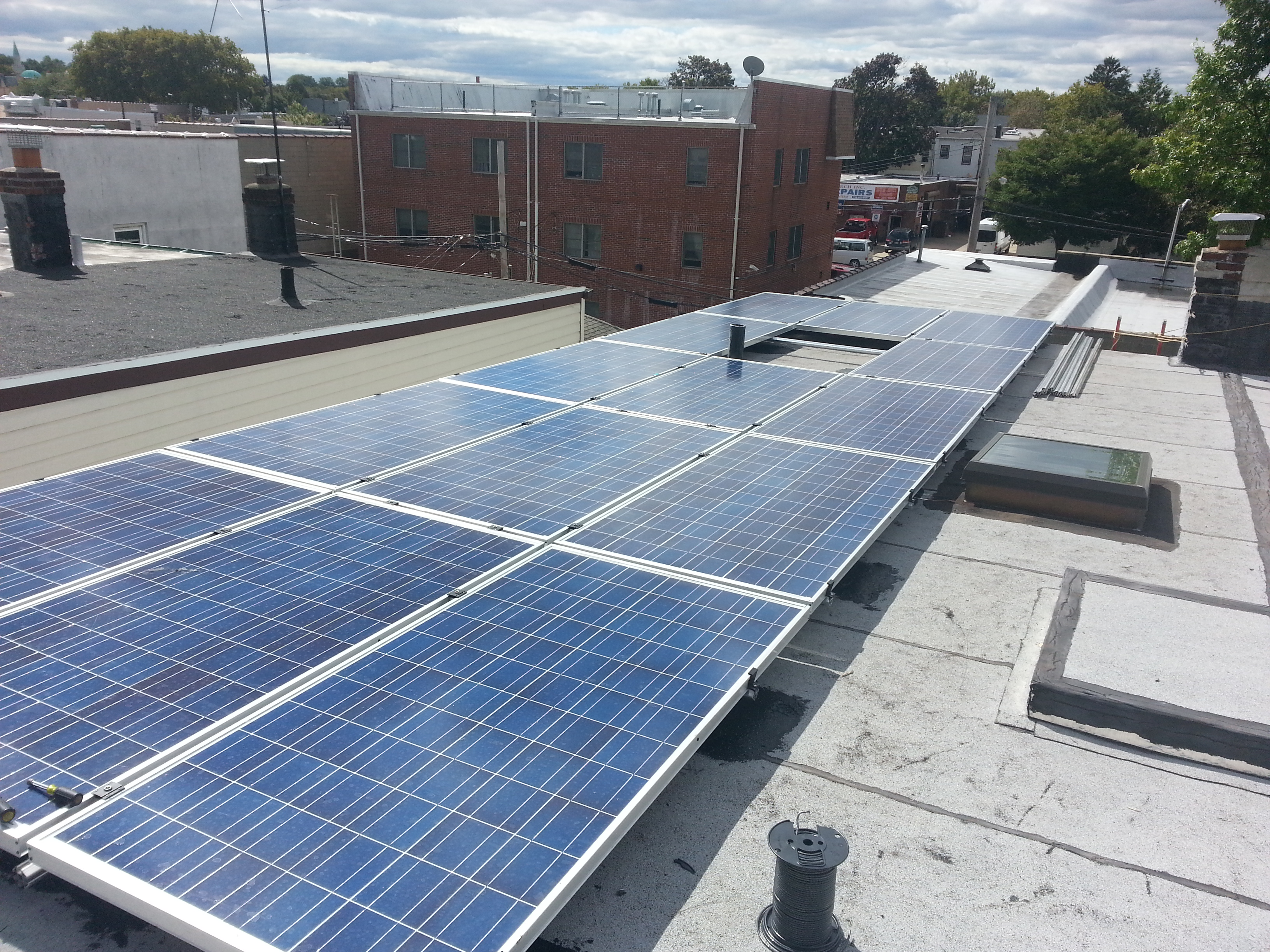 Flat Roof Mount - American Solar Partners